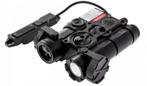 AGM Global Vision WLAD-CLA1-B1 WLAD 1B  Black Green Laser & IR Pointer/Illuminator Coaxial Dual Laser White LED 300 Lumen