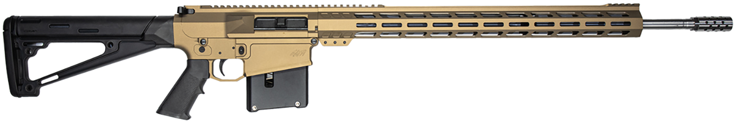Great Lakes Firearms GL10LA7REMSSBRZ GLFA 7mm 5+1 24" Stainless Threaded Barrel, Bronze Cerakote Picatinny Rail Aluminum Receiver, M-LOK Handguard, Fixed Black Synthetic Stock, Mil-Spec Grip