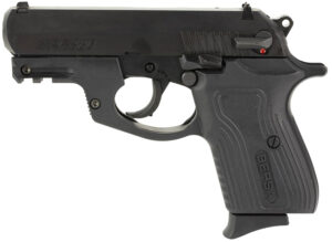 Bersa TPR380M TPR Compact Frame 380 ACP 8+1 3.50" Black Barrel, Matte Black Steel Serrated Slide, Matte Black Frame, Right Hand