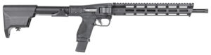 Smith & Wesson 13782 M&P FPC 40 S&W 20+1 16.25" Black Armornite Threaded Barrel, Black Anodized Picatinny Rail Aluminum Receiver, Folding Black Synthetic Stock, Black Grip, Includes 3 Mags & Carry Bag