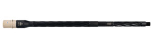 Faxon Firearms 10B810R20SHQ5RNP3  Match 308 Win 20" Spiral Fluted Black Salt Bath Nitride 416-R Stainless Barrel
