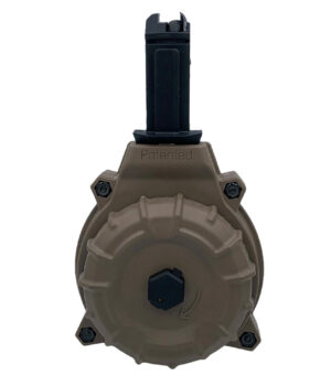 ProMag DRMA22-FDE 50rd Drum 9mm Fits CZ Scorpion Flat Dark Earth DuPont Zytel Polymer