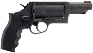 Taurus 2-441031MAGVL Judge w/Laser Compact 45 Colt (Long Colt) 410 Bore 3" Chamber 5rd 3" Matte Black Alloy Steel Barrel, Cylinder & Frame, Viridian Laser, Transfer Bar Safety