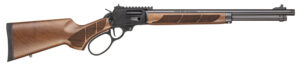 Smith & Wesson 13810 1854  357 Mag 10+1 19.25" Black Armornite Threaded Barrel, Black Armornite Picatinny Rail Stainless Steel Receiver, Fixed w/Textured Grip Panels Walnut Stock