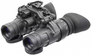 AGM Global Vision 12UN41284154011 UNVG Night Vision Goggles Black 1x 64-72 Ip/mm Resolution
