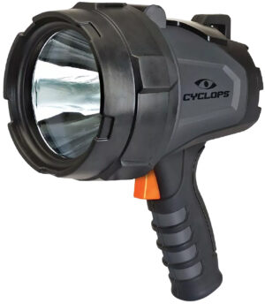 Walker's CYC1000HHS Cyclops Spotlight Black 1000 Lumens LED Polymer 550 Meters