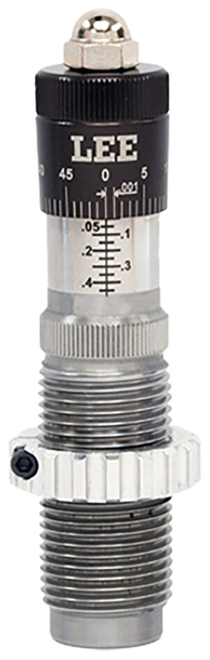 Lee Precision 92220 Micrometer Bullet Seating Die Black/Clear 223 Rem Rifle Firearm