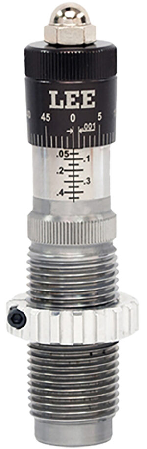 Lee Precision 92223 Micrometer Bullet Seating Die Black/Clear 6.5 Creedmoor Rifle Firearm