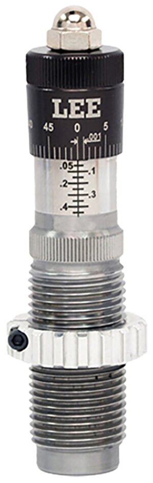 Lee Precision 92234 Micrometer Bullet Seating Die Black/Clear 22-250 Rem Rifle Firearm