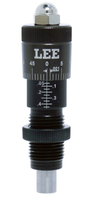 Lee Precision 92140 Micrometer Factory Crimp Adapter Black/Clear 38 Special Pistol Firearm