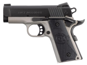 Colt Mfg O7000XETT Defender 45 ACP 7+1 3" Carbon Steel Slide, Aluminum Frame w/Beavertail, G10 Grip