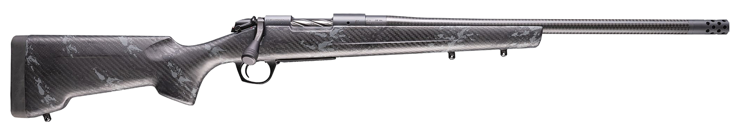 Bergara Rifles B14LM1201CF B-14 Cima CF 300 Win Mag 3+1 22" CURE Carbon Fiber Barrel, Sniper Gray Cerakote Receiver, RTM Sporter Carbon Fiber Stock