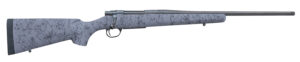 Howa HHSSL65CRGRY 1500 Superlite Gen2 Full Size 6.5 Creedmoor 3+1 20" Black Threaded Barrel, Matte Blue Steel Drilled & Tapped Receiver, Gray w/Black Webbing HS Precision Synthetic Stock, Right Hand