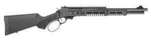 Smith & Wesson 14453 1854 Stealth Hunter 45-70 Gov 5+1 16.50" Black Armornite Threaded Barrel, Black Armornite Stainless Steel Receiver w/Picatinny Rail, M-LOK Forend, Black Fixed Synthetic Stock