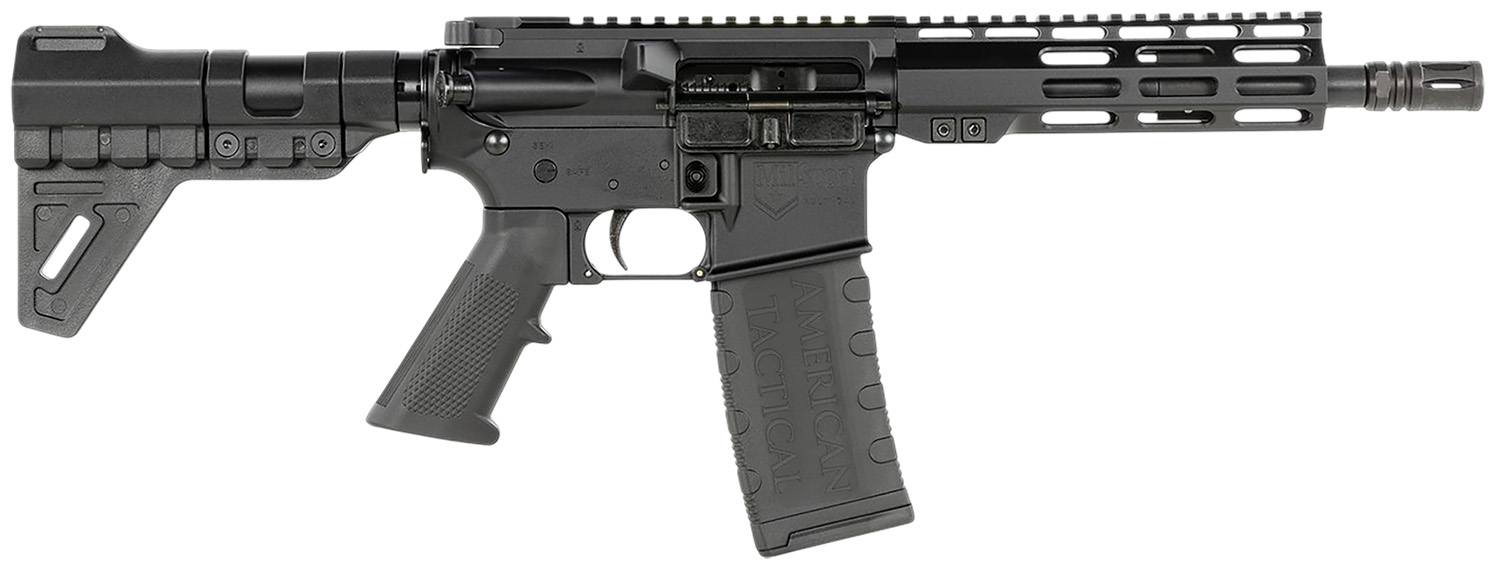ATI G15MS556ML7BL MilSport 5.56x45mm 30+1 7.50" Threaded Barrel, M-LOK Handguard, Black Aluminum Receiver w/Picatinny Rail, Black Polymer Blade, Black Polymer Grip