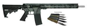 GLFA GL15 LGRY-RIFLE  BUNDLE 223 RIFLE  LICHEN-GRY