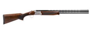 Girsan Balikli Blue Label 20 Gauge Break Open 2.50" 2rd 26" Blue Polished Over/Under Vent Rib Barrel, Engraved Silver Aluminum Receiver, Fixed Turkish Walnut Stock, 5 Mobil Chokes