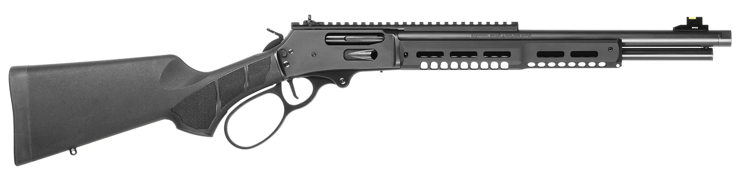 Smith & Wesson 14454 1854 Stealth Hunter 30-30 Win 5+1 16.50" Black Armornite Threaded Barrel, Black Anodized Stainless Steel Receiver w/Picatinny Rail, M-LOK Forend, Black Synthetic Fixed Stock