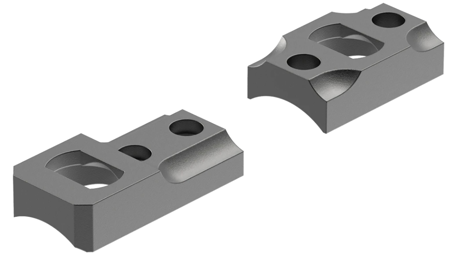 Leupold 60910 Dual Dovetail Base Set Matte Black Kimber 84