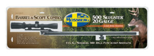 Mossberg 92010 OEM 20 Gauge 24" Slug Barrel w/Cantilever Mount, Fully-Rifled Bore & Blued Finish, For Use w/Mossberg 500 & Maverick 88 6-Shot Models, Includes 3-9x40mm Scope