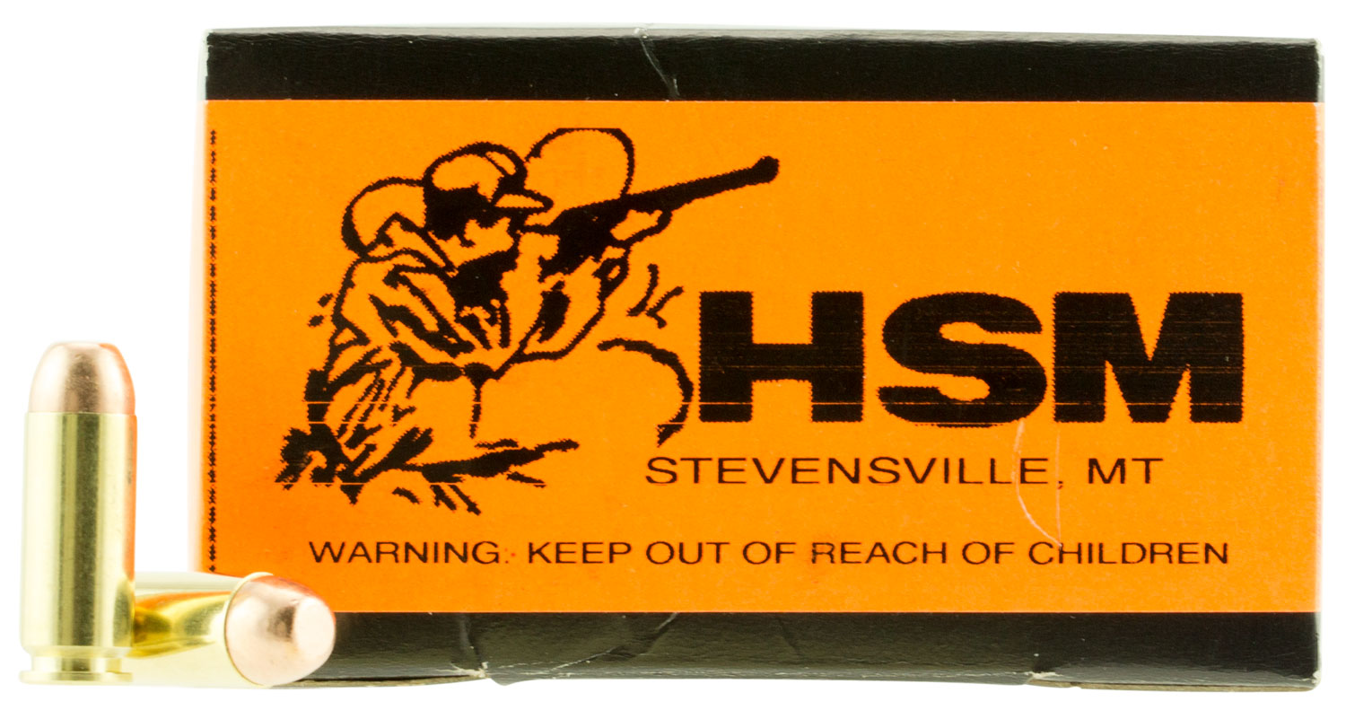 HSM 10mm Auto 180gr Brass – 50rd
