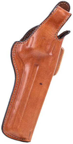Bianchi 10301 5BHL Thumbsnap  OWB 01 Tan Leather Belt Loop Fits S&W J Frame/Taurus 85/Charter Arms Undercover 2" Barrel Right Hand