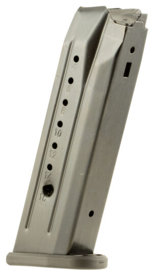 ProMag RUGA36 Standard 15rd 9mm Luger Fits Ruger SR Blued Steel