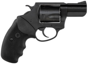 Charter Arms 63520 Mag Pug Large 357 Mag, 5 Shot 2.20" Black Nitride Steel Barrel, Cylinder & Frame w/Black Finger Grooved Rubber Grip