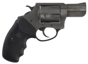 Charter Arms 64020 Pitbull Large 40 S&W, 5 Shot 2.30" Black Nitride Steel Barrel, Cylinder & Frame w/Black Finger Grooved Rubber Grip