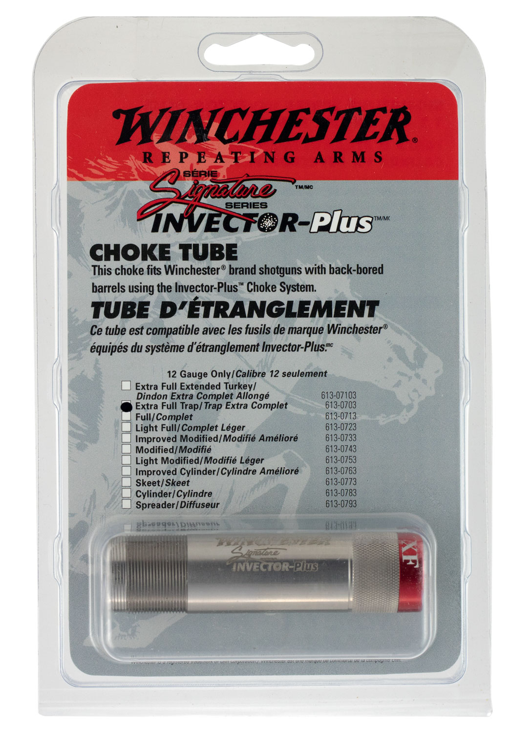 Winchester Repeating Arms 6130773 Invector Plus Signature Winchester 12 Gauge Skeet 17-4 Stainless Steel