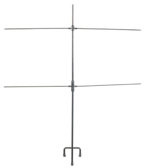 SME SMETGTST Double Paper Target Stand Black Steel Includes 8 Metal Clips