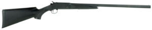Stevens 22558 301 20 Gauge Break Open 3" 1rd 26" Matte Black Single Shot Barrel, Matte Black Carbon Steel Receiver, Fixed Matte Black Synthetic Stock, Ambidextrous