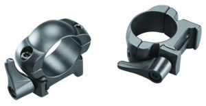 Weaver Mounts 49325 Lever Lok  Matte Black 1" Medium