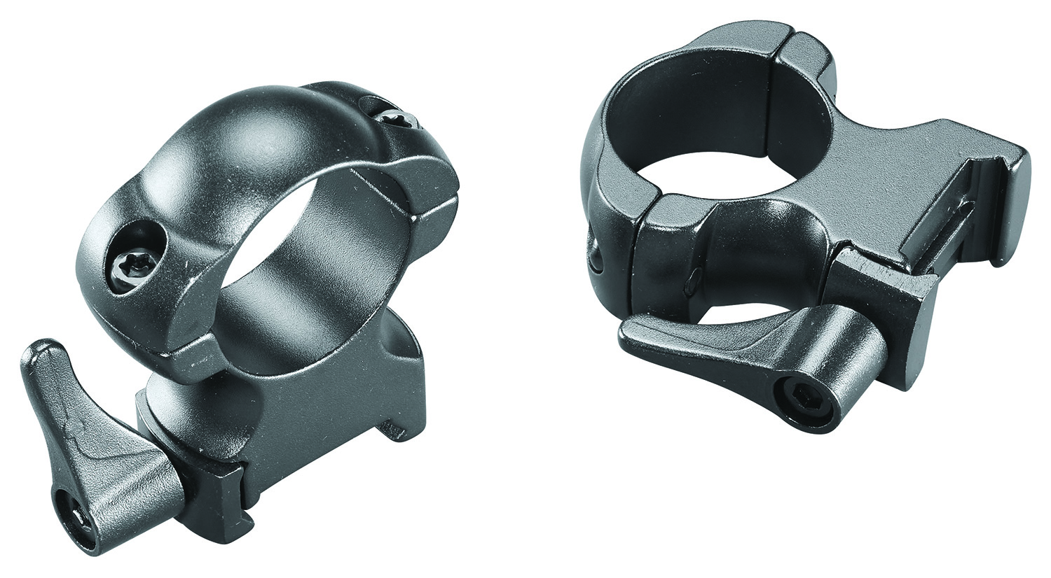 Weaver Mounts 49327 Lever Lok Matte Black 1" Extra High