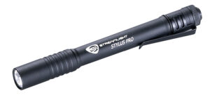 Streamlight 66118 Stylus Pro PenLight Black Anodized 100 Lumens White C4 LED
