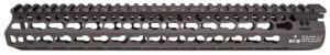 BCM KMRA13556BK KMR Alpha Handguard 13" Keymod Style Made of Aluminum with Black Anodized Finish for AR-15