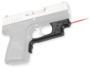 Crimson Trace 0124101 Laserguard Fits Kahr Arms CT/PM/C/P/TP/CW, Red Laser Black Polymer