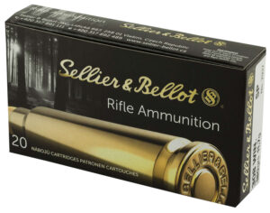 Sellier & Bellot SB308C Rifle  308Win 180gr Soft Point 20 Per Box/25 Case