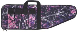 Bulldog MDG1038 Extreme Tactical  38" Muddy Girl Camo Water-Resistant Nylon, Black Trim, Tricot Lining, 4 External Velcro Magazine Pouches, Soft Padding