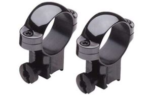 BURRIS HIGH 1" .22 RNGS STEEL BK