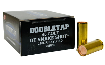 Double Tap Ammunition .45 Colt 220gr BIRDSHOT – 20rd