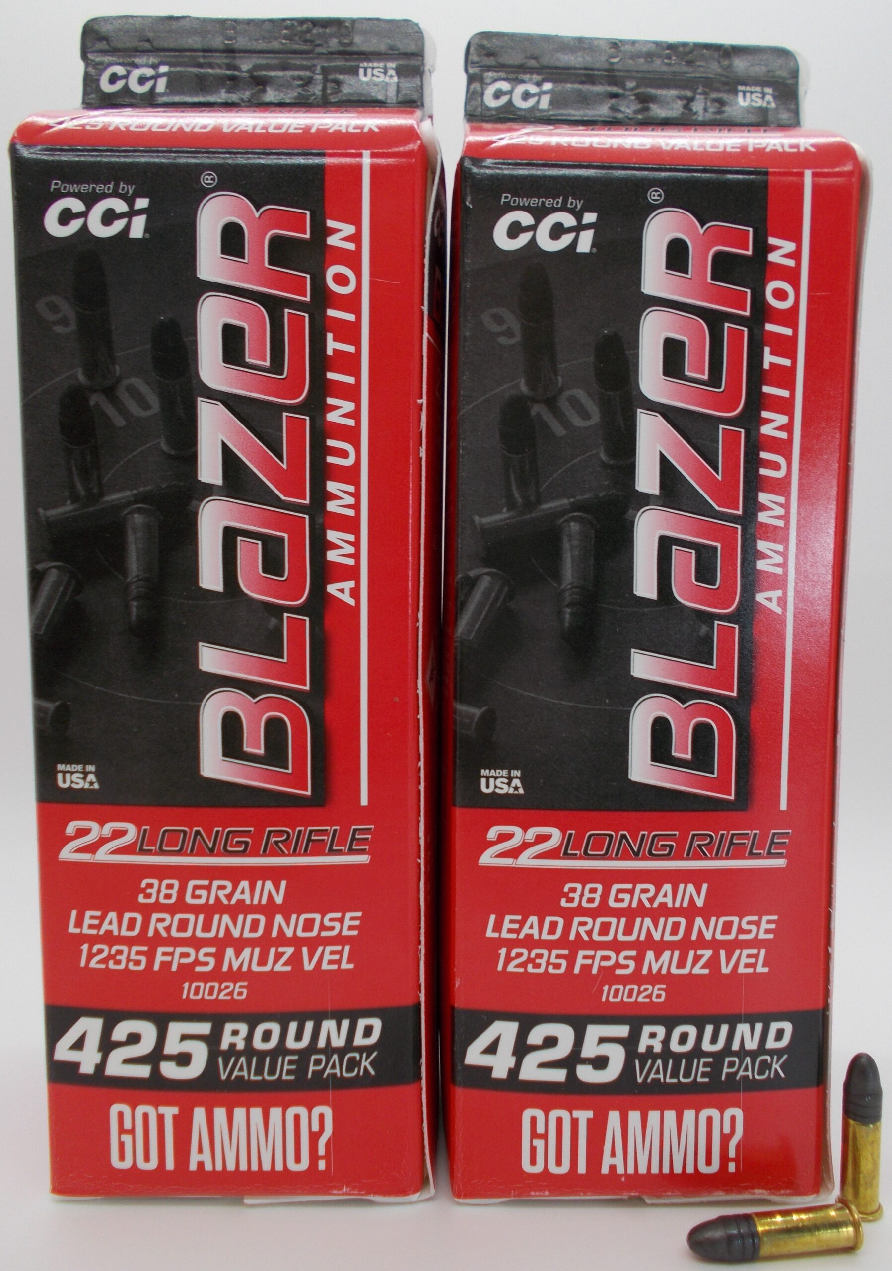 CCI Ammunition .22 LR 38gr LRN – 850rd