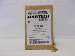 Magtech 9mm 115gr. FMJ 1000rnd. cs