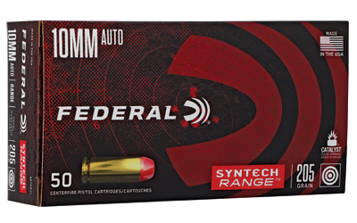 Federal 10mm Auto 205gr Brass – 50rd