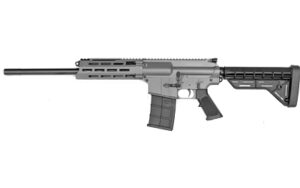 JTS M12AR 12GA 18.7" 5RD MLOK GRY