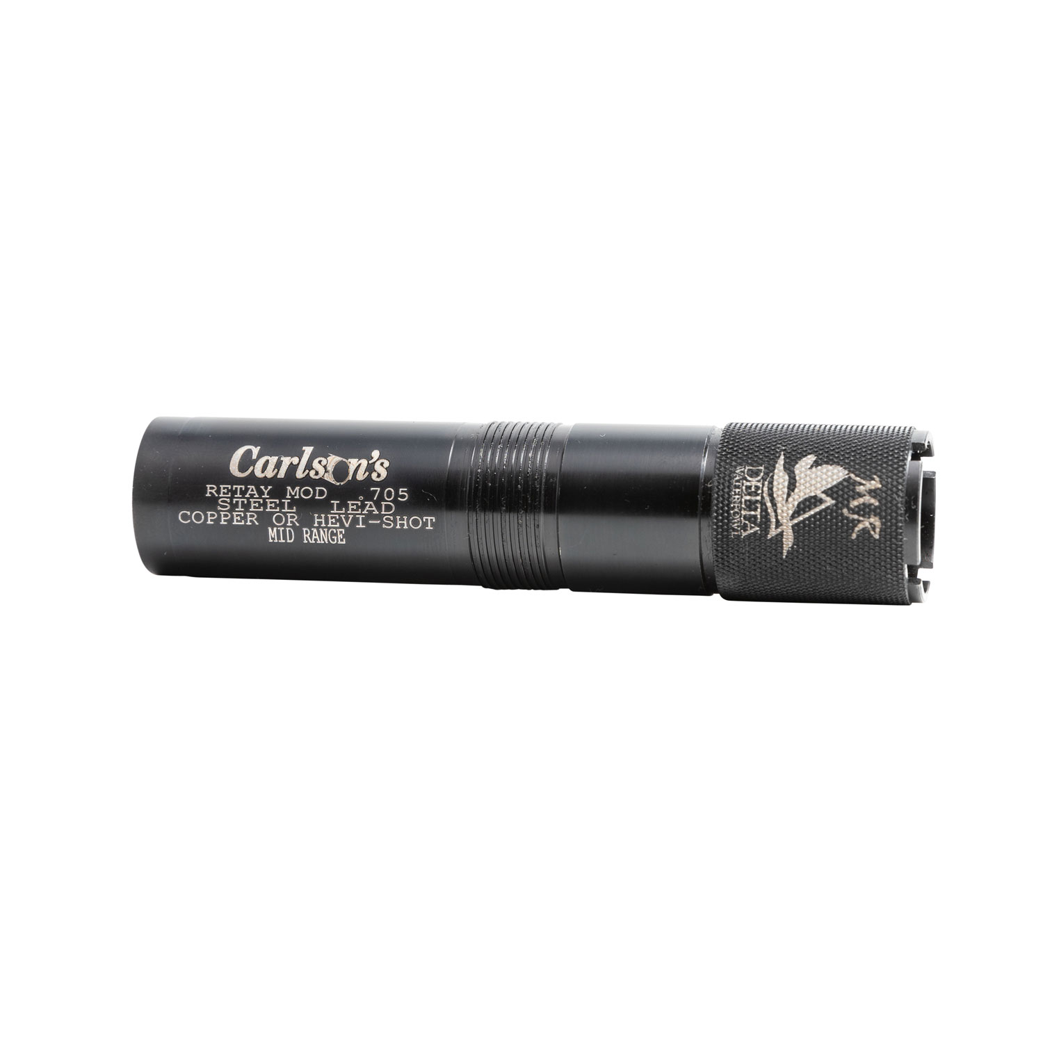 Carlson's Choke Tubes 07775 Delta Waterfowl Retay 12 Gauge Mid-Range Extended 17-4 Stainless Steel