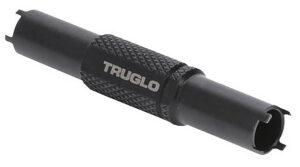 TruGlo TGTG971B Front Sight Tool made of Steel with Black Finish & 5 Prong Design for AR-15, M16
