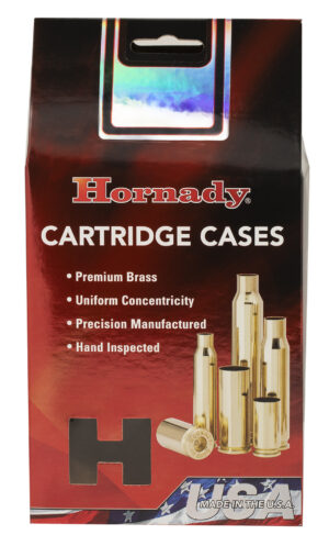 Hornady 86721 Unprimed Cases  300RCM Rifle Brass 50 Per Box/5 Case