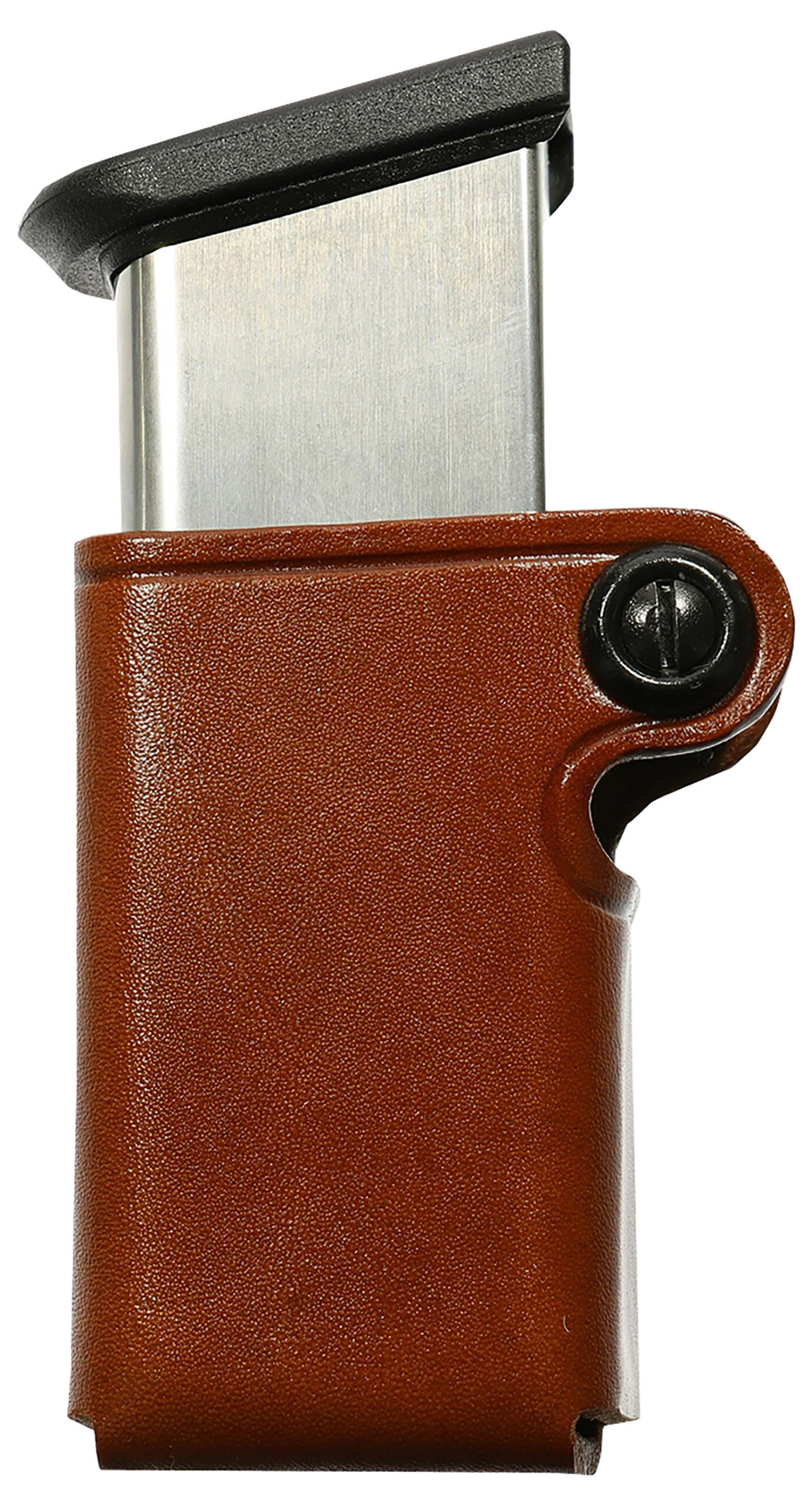 Galco SMC26 SMC Mag Case Single Tan Leather Belt Loop Compatible w/ Taurus PT945 Belts 1.75" Wide Ambidextrous Hand