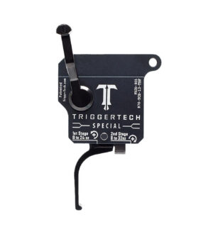 TriggerTech R70TCB13TBF Special Two-Stage Flat Trigger with 1-3.50 lbs Draw Weight Black Finish for Remington 700 Right